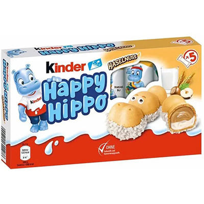 Кіндер Happy hippo горіхове