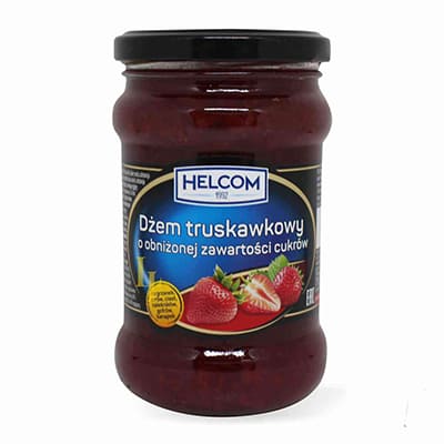 Джем полуниця TM Helcom (зі зниженим вмістом цукру)