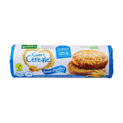 Печиво GULLON Tube cdc Традиційне (без цукру)