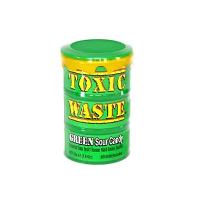 Toxic waste GREEN Sour candy (кислі льодяники)