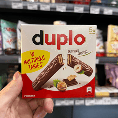 Вафлі Duplo 5x milk