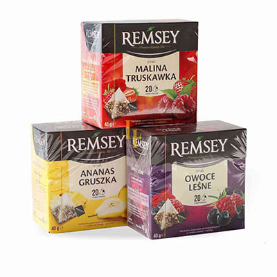 Чай RemSey пірамідки в асортименті