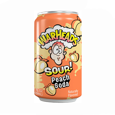 Кислі напої Warheads персик