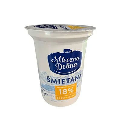 Сметана 18% Mleczna Dolina