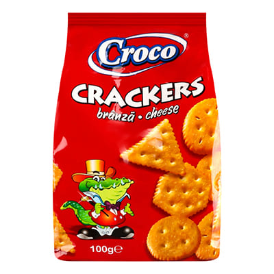 Крекер Croco зі смаком сиру