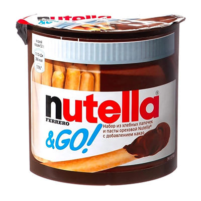 Паста Nutella GO + хлібні палички