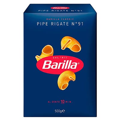 Макарони Barilla Pipe Rigate №91