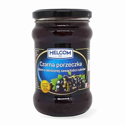 Джем смородина TM Helcom (зі зниженим вмістом цукру)