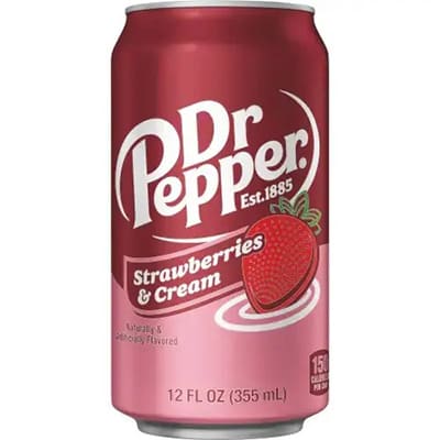 Dr Pepper Strawberries & cream