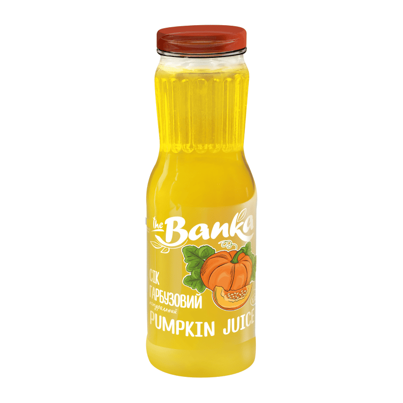 Сік "THE BANKA"  гарбузовий