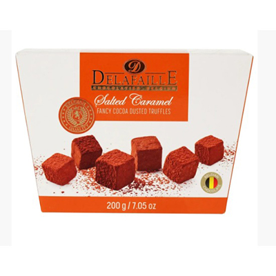 Цукерки трюфель Delafaille SeaSalt&Caramel (сіль+карамель)