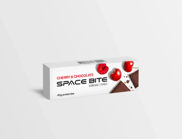 Space Bite батончик протеїновий  вишня-шоколад