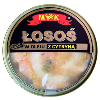 Лосось МК в олії з лимоном