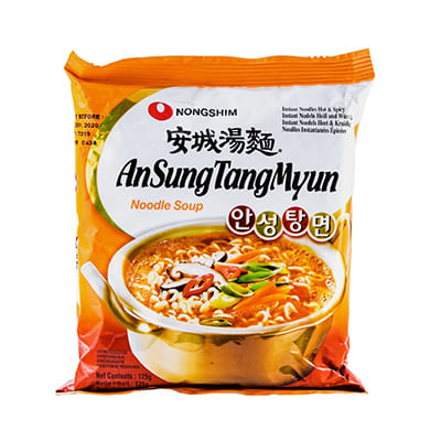 Локшина з грибами та водоростями AnSungTangMyun NONGSHIM