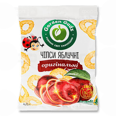 Чіпси яблучні Garden Gadz оригінальні
