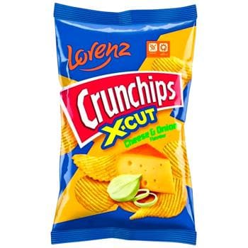 Чипси Crunchips сир-цибуля