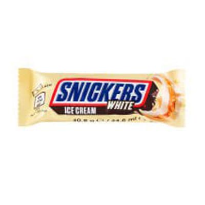 Морозиво-батончик Snickers білий
