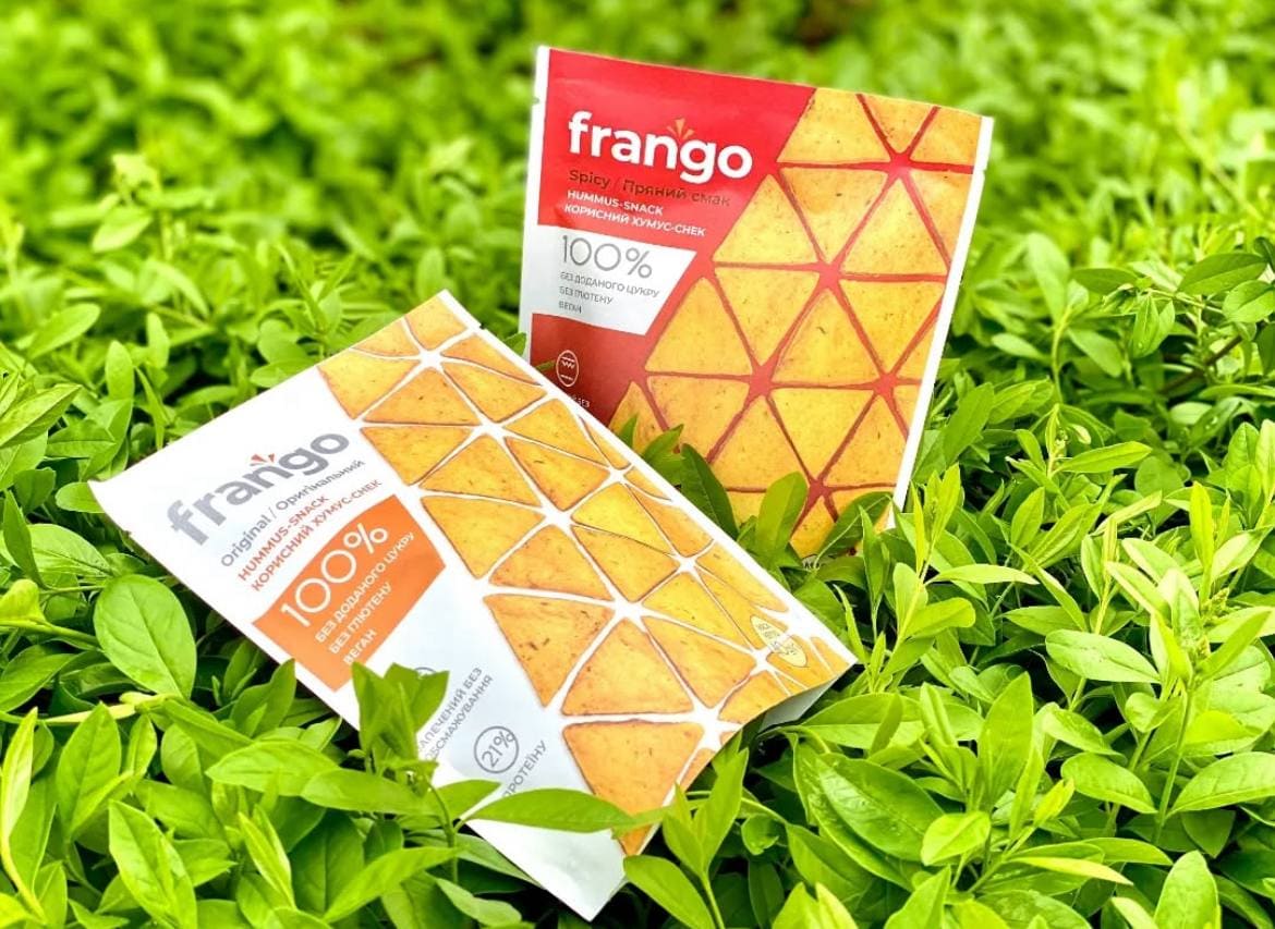 Хумус-снек ТМ Frango в асортименті