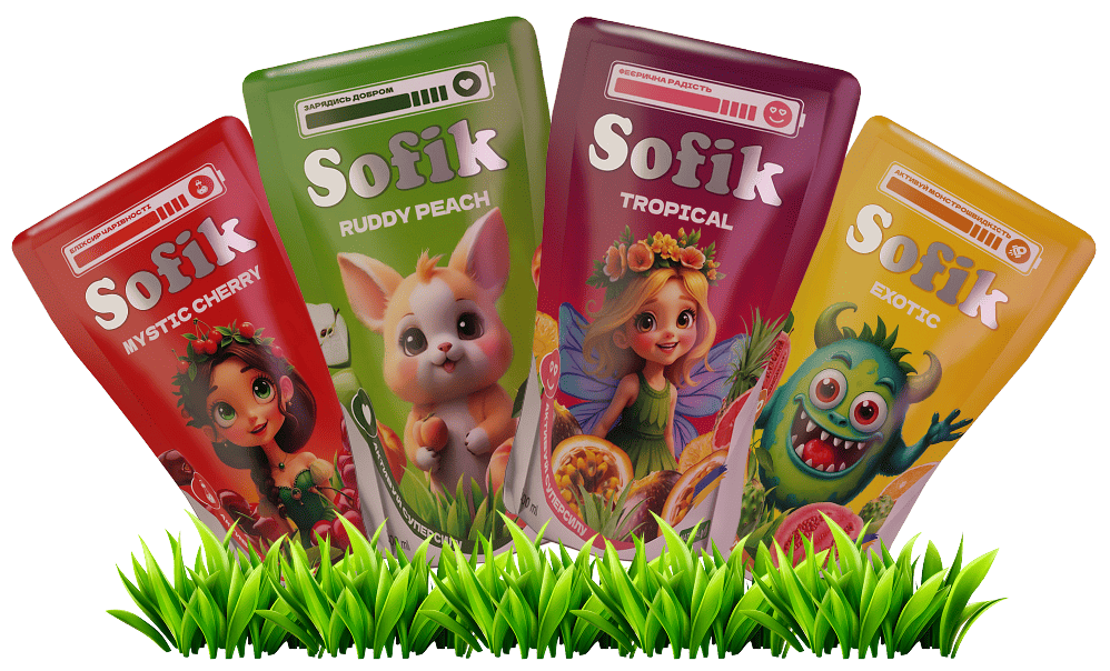 Напій соковий Sofik в асортименті