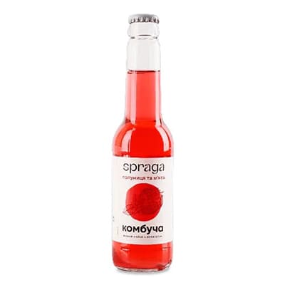 Комбуча SPRAGA полуниця