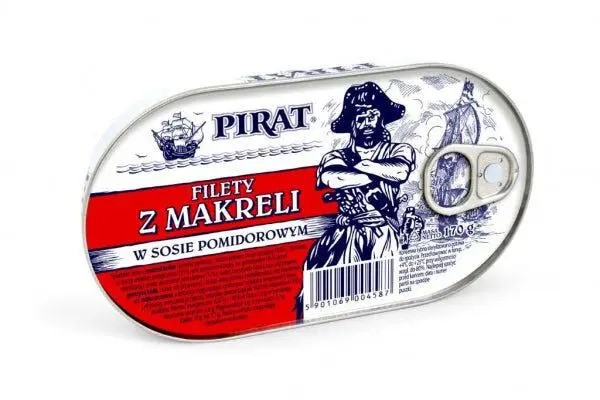 Філе макрелі в соусі помідоровому Pirat