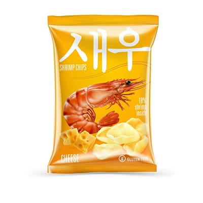 Чіпси креветкові Shrimp Chips сир