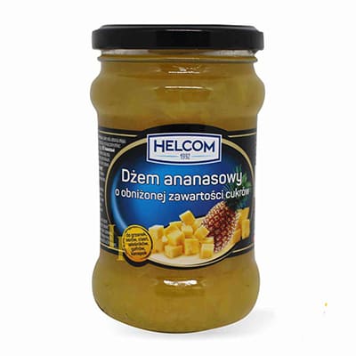Джем ананас TM Helcom (зі зниженим вмістом цукру)
