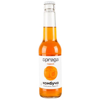 Комбуча SPRAGA персик