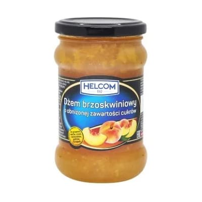 Джем персик TM Helcom (зі зниженим вмістом цукру)