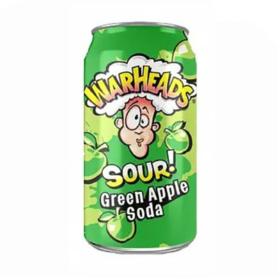 Кислі напої Warheads зелене яблуко