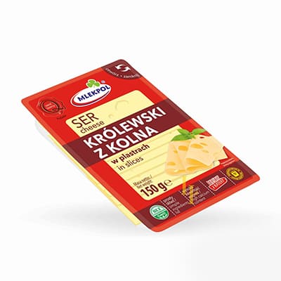 Нарізка королівський сир MLEKPOL