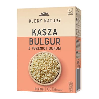 Булгур в пакетах ТМ Plony Natury (порційний)