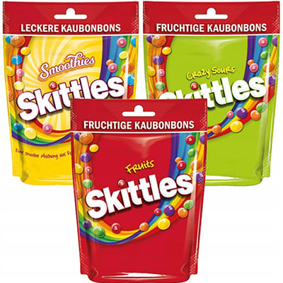 Skittles в асортименті