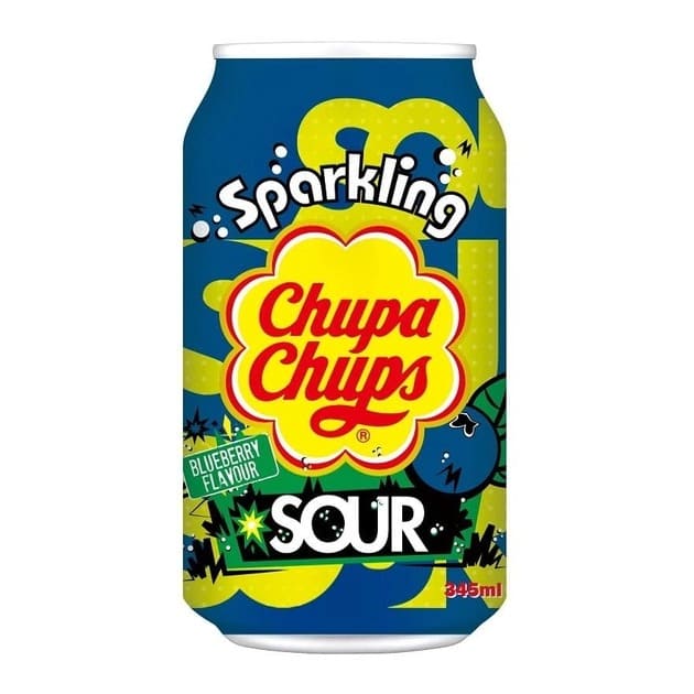 Chupa Chups Sour Blueberry