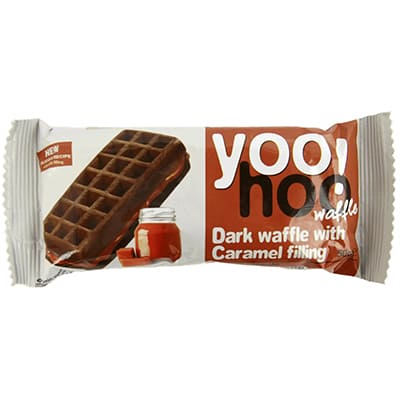 Бельгійські вафлі YOOHOO з кармеллю